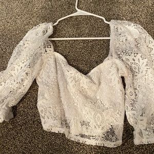 Black Milk Lacy Top Size M